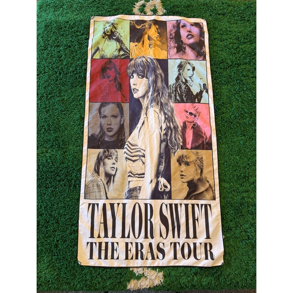 Taylor Swift The Eras Tour Towel Unisex OS Multi Good Microfiber Collage Graphic
